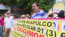 Mexique: manifestation à Acapulco pour les 43 étudiants disparus