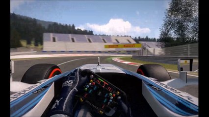 F1 2014, Red Bull Ring, Williams FW36, On Board/Replay, HD