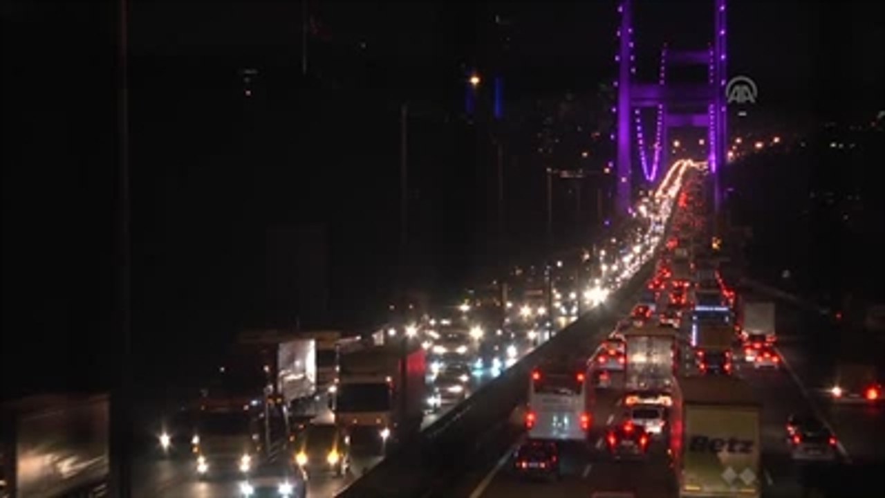 Fsm Köprüsü'nde Kedi Yolları Yapılıyor