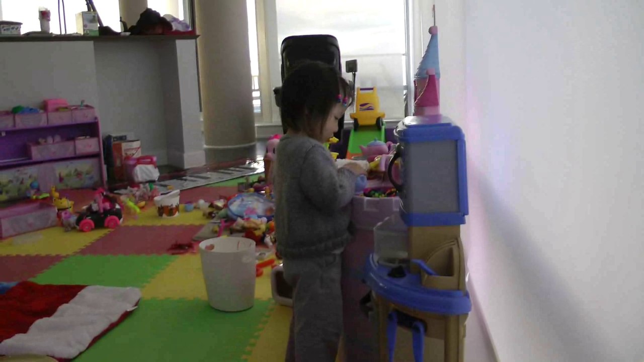 Girl At The Kitchen