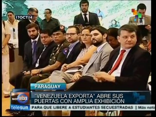"Venezuela exporta" abre puertas en Asunción con 50 exponentes