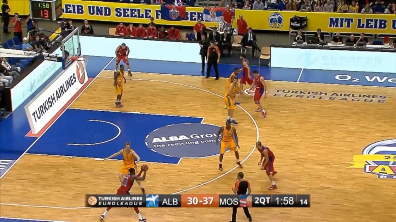 Moskau eine Klasse zu gut für Alba