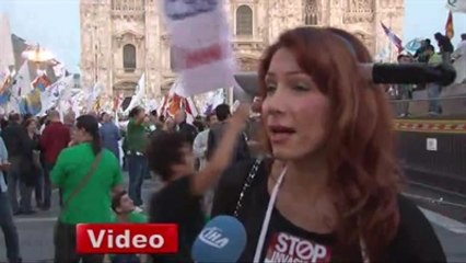 Göçmenleri İstemeyen İtalyanlar Meydanlara İndi