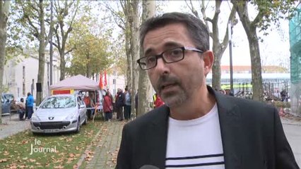 Mobilisation de la CGT contre les baisses annoncées (Vendée)