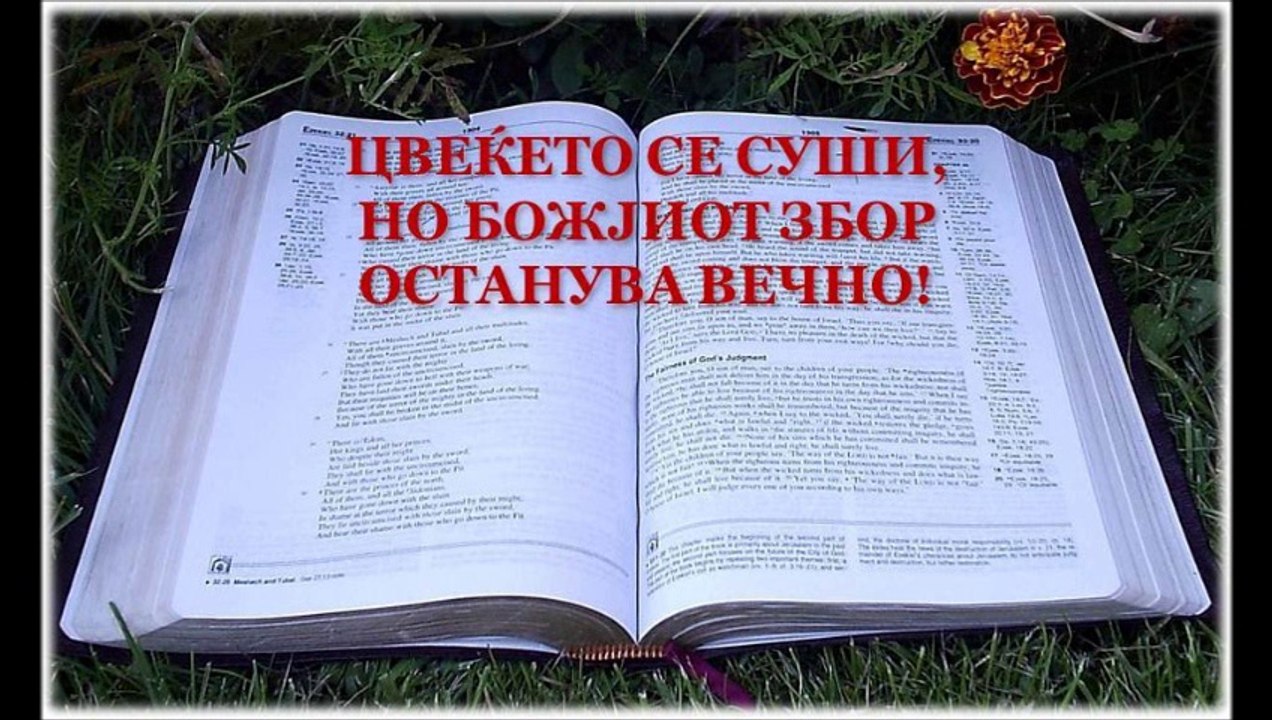 Библијата го менува животот