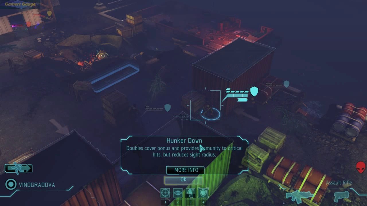 XCom Enemy Unknown - 1st mission - Abduction Site