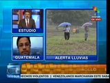 Lluvias dejan graves daños en varias regiones de Guatemala