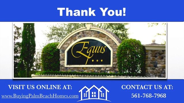 Equus Homes for Sale Boynton Beach FL