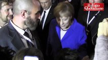 Milano blindata, ma la Merkel a passeggia attorno al Duomo - Il Fatto Quotidiano