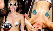 MILEY CYRUS TOPLESS WITH ALIENS IN INSTAGRAM PICS