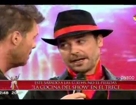 Pedro baile Tango con Paula haciéndole el aguante (previa-baile-jurado) - 17 de Octubre