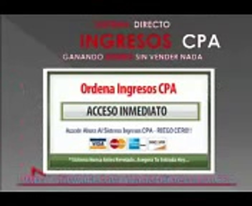 como ganar dinero con CPA - ingresos CPA