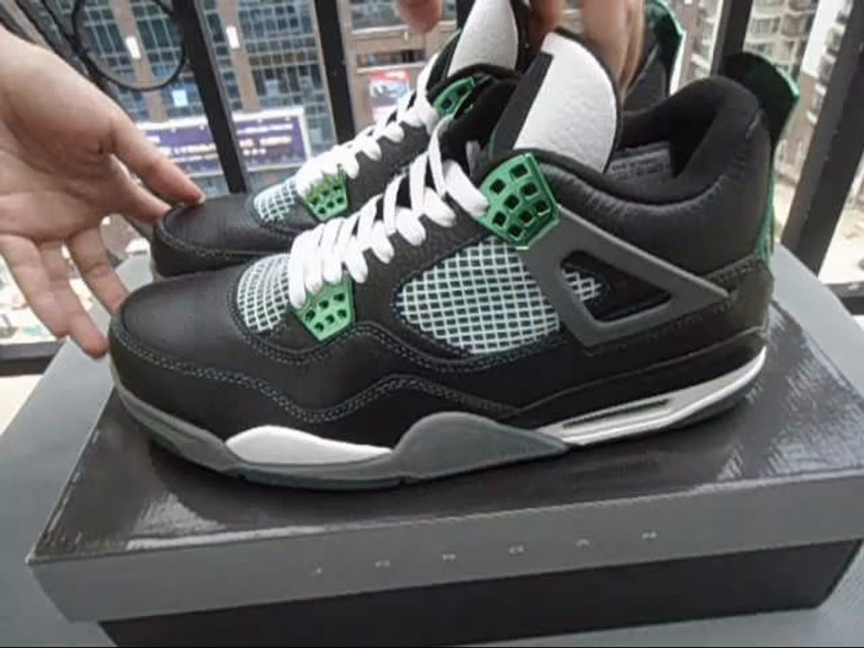 Close Look At Air Jordan 4 Retro Oregon Ducks Reviews