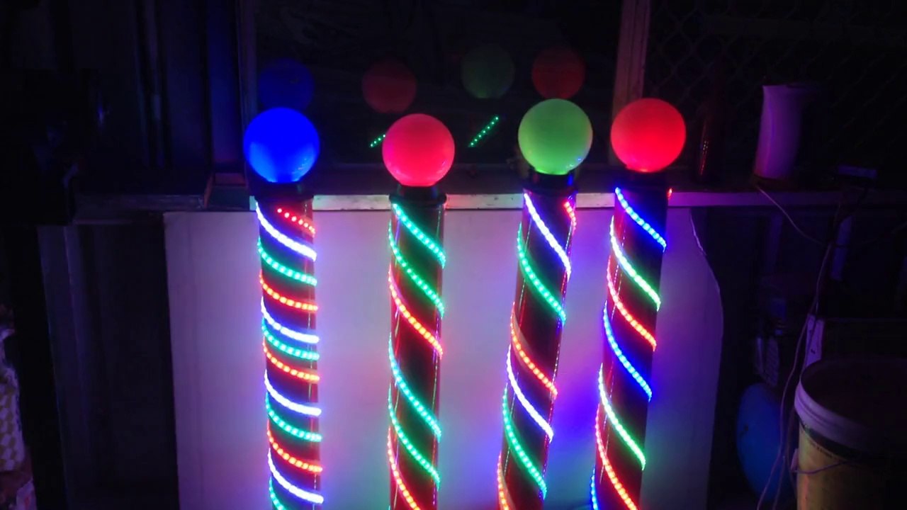 Xmas lights north pole test