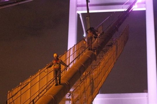 Fsm Köprüsü'ndeki 'Kedi Yolu' Çalışmaları Başladı