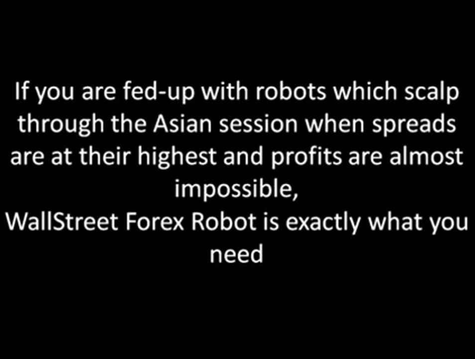 Wallstreet Forex Robot