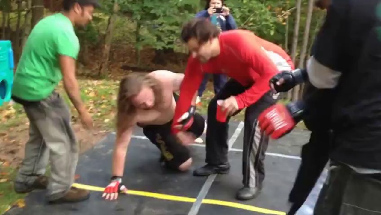MMA fighter vs. street fighter