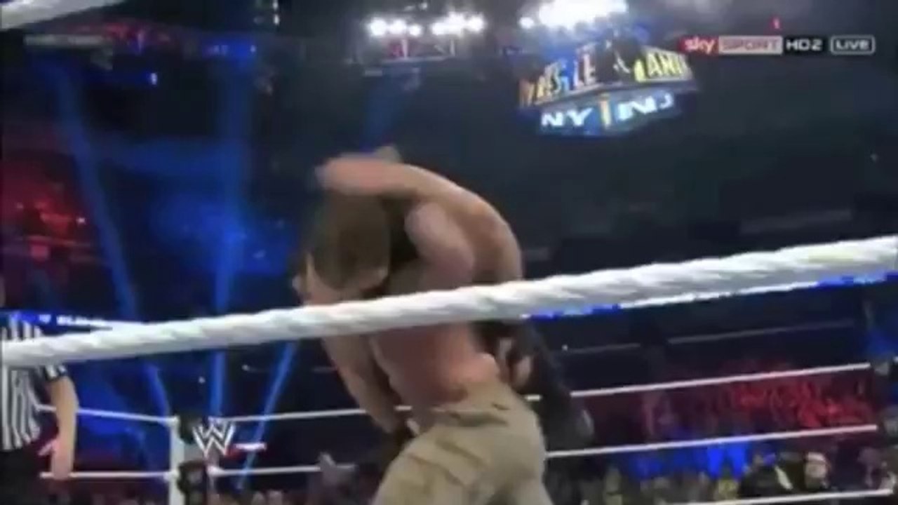 Roman Reigns Top Ten Spear