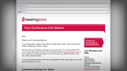 MeetingZone - Motion Graphics Presentation