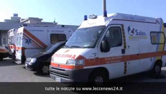 Cronaca - Motoape si ribalta sulla Maglie-Cutrofiano. Ferito un 59enne