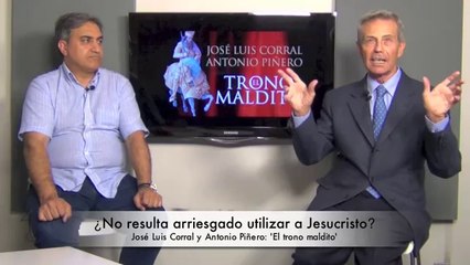 José Luis Corral y Antonio Piñero, autores de 'El trono maldito'. 17-10-2014