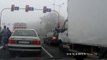 Truck driver forgets his passenger on the road! Funny...