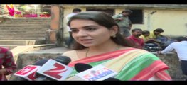 Fashion Designer Shaina NC Casts His VOTE | Assembly (Vidhan Sabha) Elections 2014