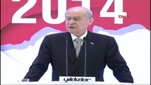 Antalya MHP Lideri Bahçeli Belediye Başkanları Toplantısında Konuştu 1