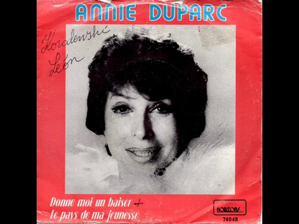 Annie Duparc Donne moi un baiser (1981)