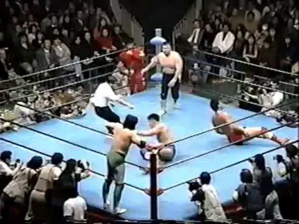 Mitsuharu Misawa and Jun Akiyama vs. Toshiaki Kawada and Akira Taue - AJPW 12/16/96