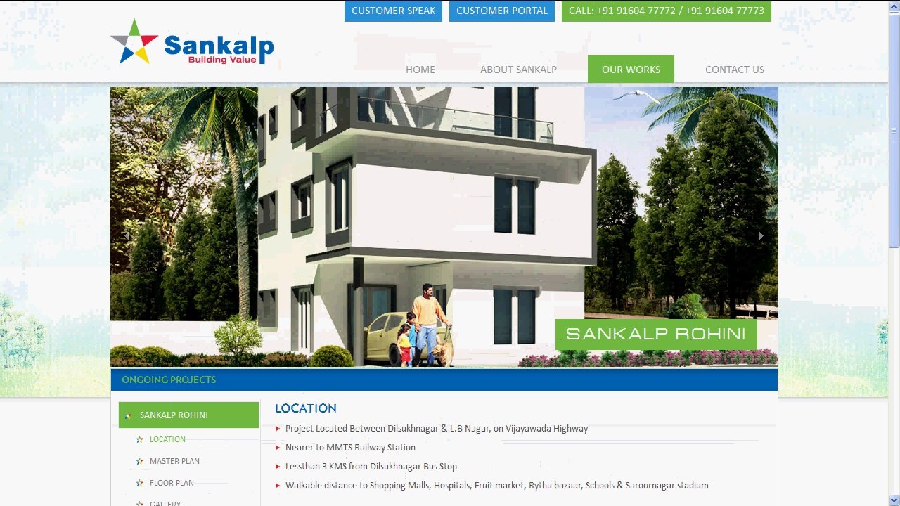 Sankalp Rohini Villas Kothapet, Green Hills Colony, Dilsukhnagar Hyderabad Telangana India