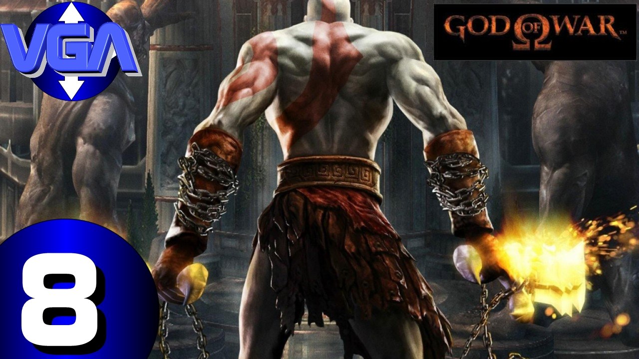 VGA God of war playthrough french fr sony ps3 2010 ps2 2005 HD PART 8