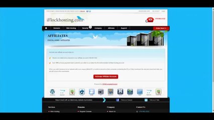 How To Join the iFlockhosting com Affiliate Program