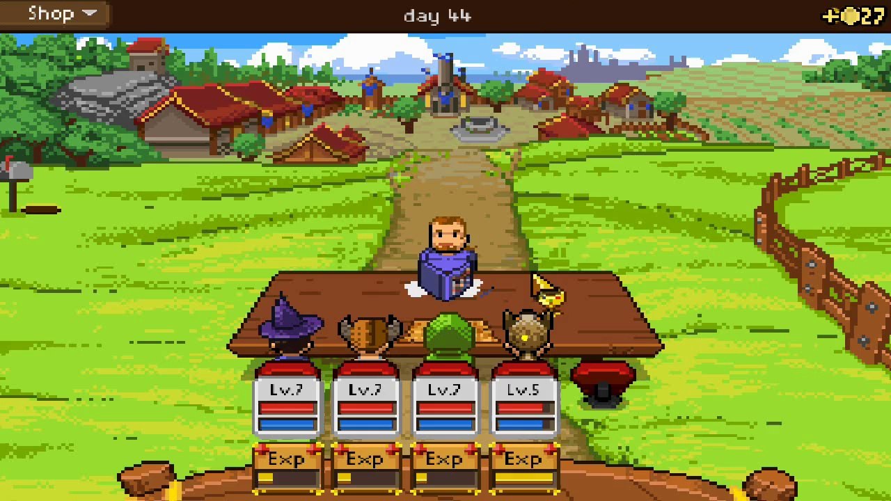 PC - Knights Of Pen And Paper +1 - Default Village - Quest 7