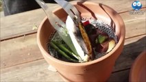 Come trasformare un vaso di terracotta in un BBQ