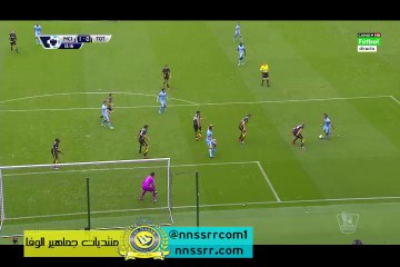 هدف #مانشيستر_سيتي الاول ضد #توتينهام 1-0 | #اغويرو