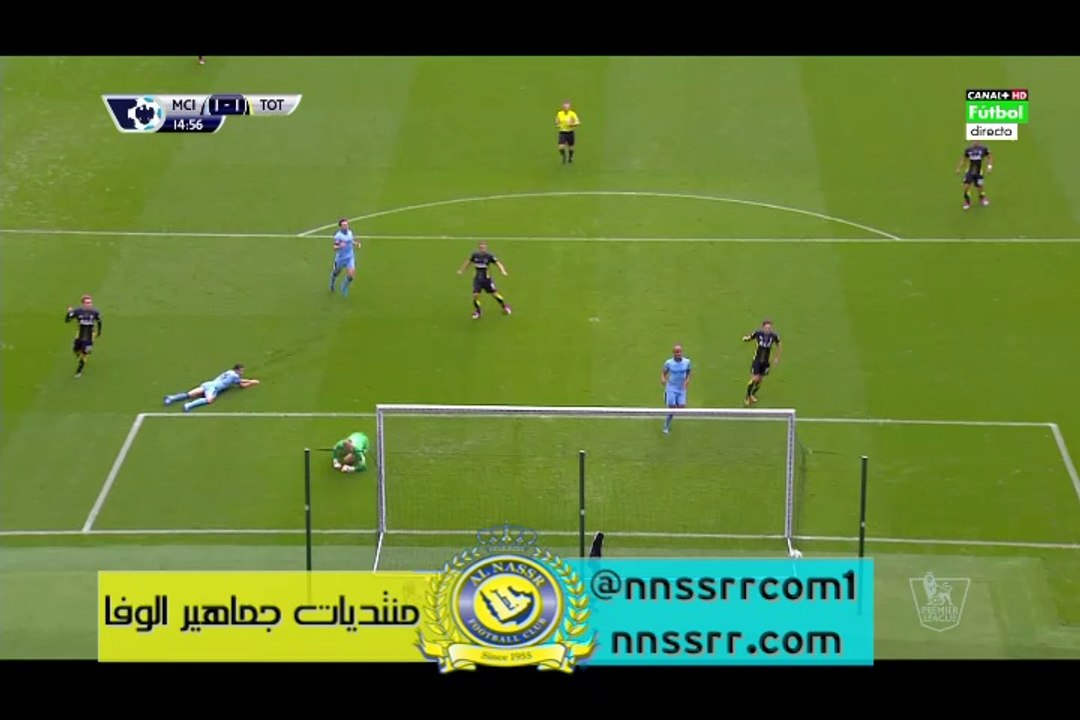 هدف التعادل لصالح #توتينهام ضد #مانشيستر_سيتي 1-1