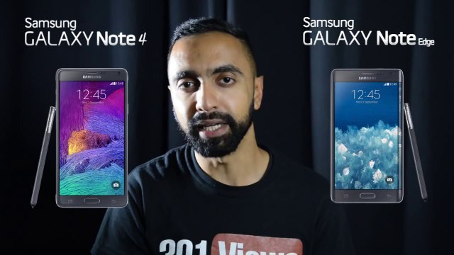 Samsung Galaxy Note 4 vs Samsung Galaxy Note Edge