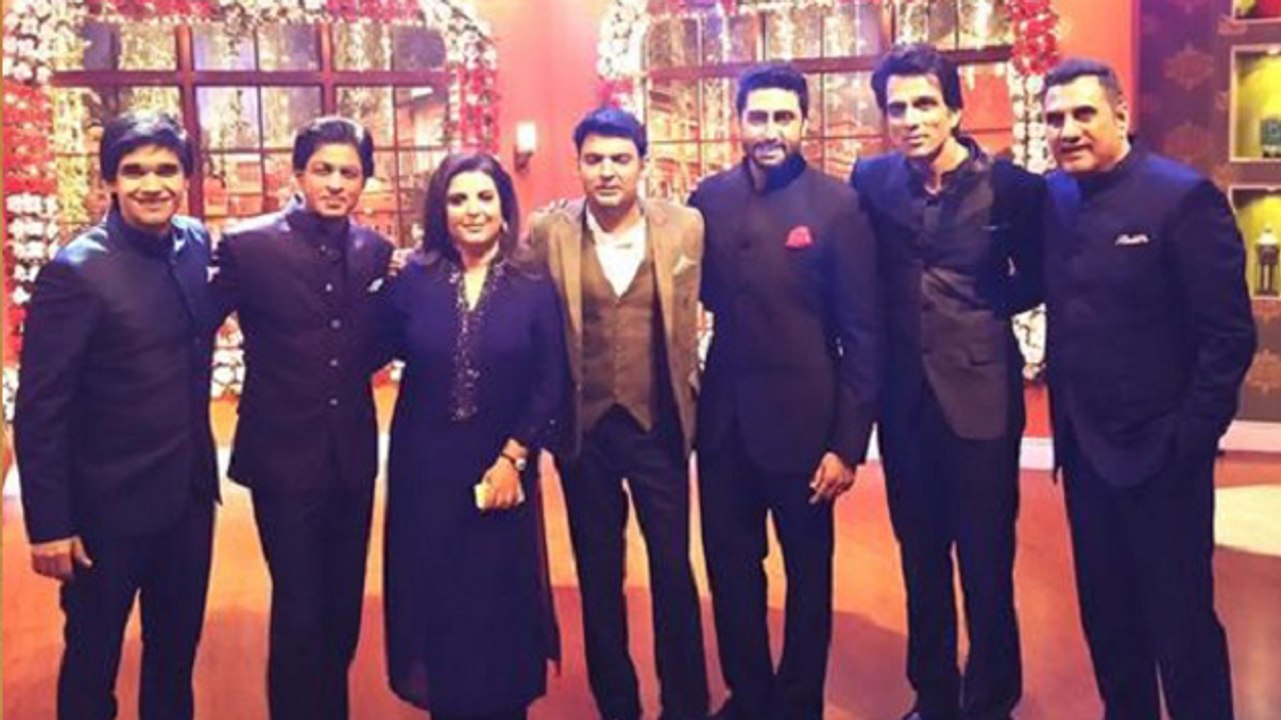 Shahrukh Gets Angry On Comedy Nights With Kapil