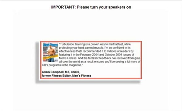 Turbulence Training Fat Loss System