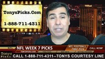 Free Picks Sunday NFL Pro Football Predictions Point Spread Odds 10-19-2014