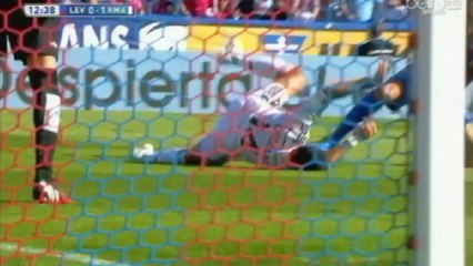 Levante vs Real Madri 0-1 : Cristiano Ronaldo penalty