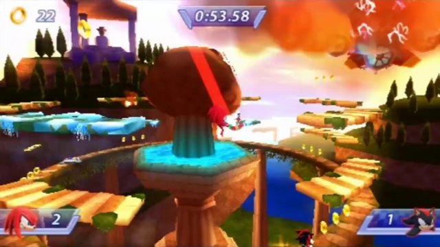 Sonic Rivals - Knuckles : Zone Colosseum Highway BOSS