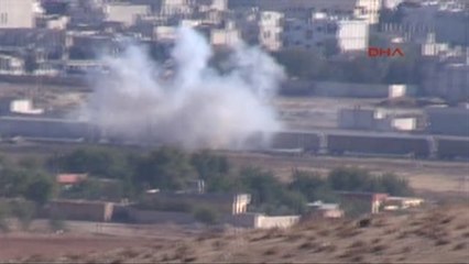 Şanlıurfa Işid, Sınır Kapısına Havanlarla Saldırıyor