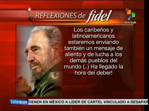 Fidel Castro elogia la respuesta de Cuba contra el ébola