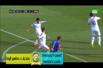 هدف #ريال_مدريد الخامس ضد #ليفانتي 5-0 | #ايسكو