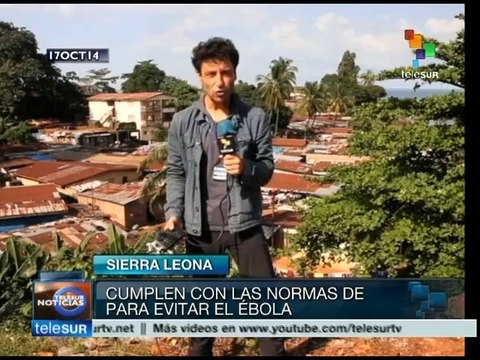 Médicos cubanos en Sierra Leona son capacitados para combatir el ébola