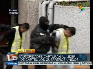 Autoridades mexicanas capturan al líder del cártel Guerreros Unidos