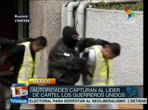 Autoridades mexicanas capturan al líder del cártel Guerreros Unidos