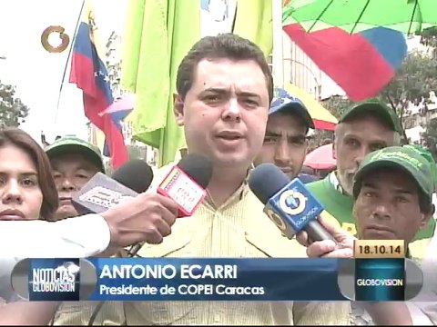 Antonio Ecarri: Buscamos rescatar la protesta de calle